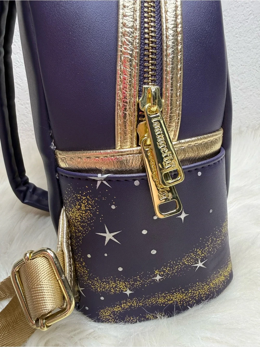 Loungefly Official Disney Parks Wish Asha and Star Mini Backpack